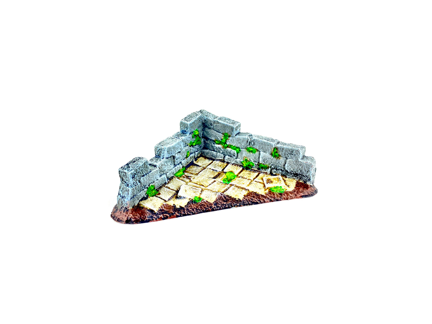 Bemalte Dschungel-Mauern – Ruinen-Gelände für Tabletop Abenteuer