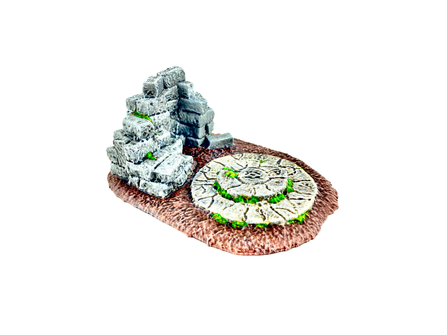 Bemalter Dschungel Altar – Deko für Ruinen und D&D Szenen