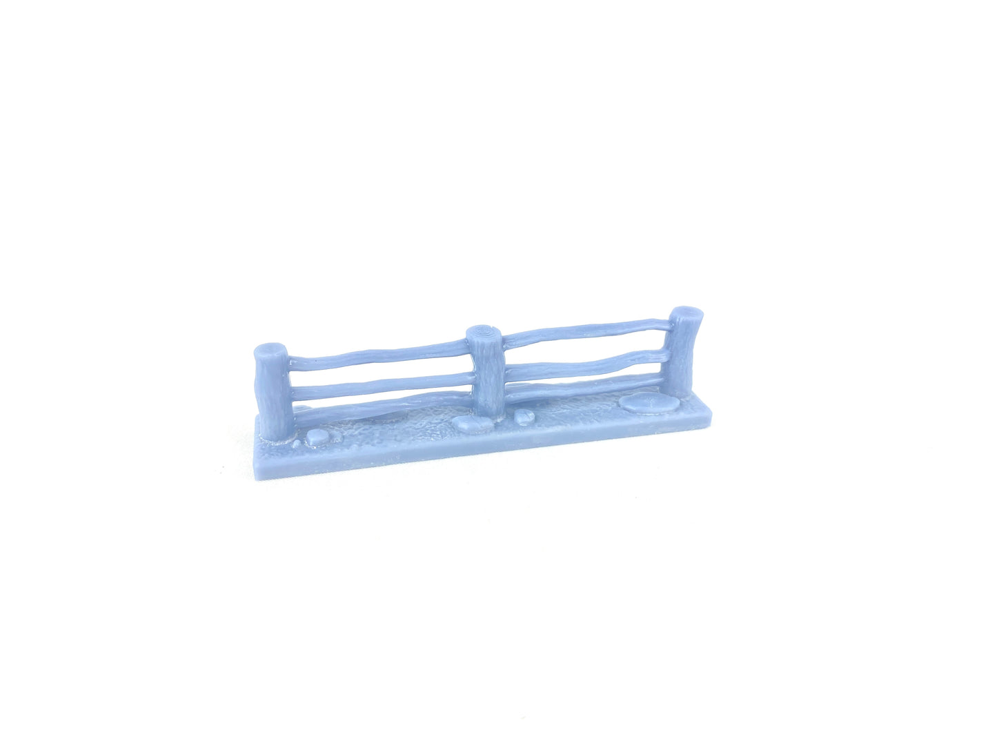 Unbemalter Holzzaun aus Resin für Tabletop