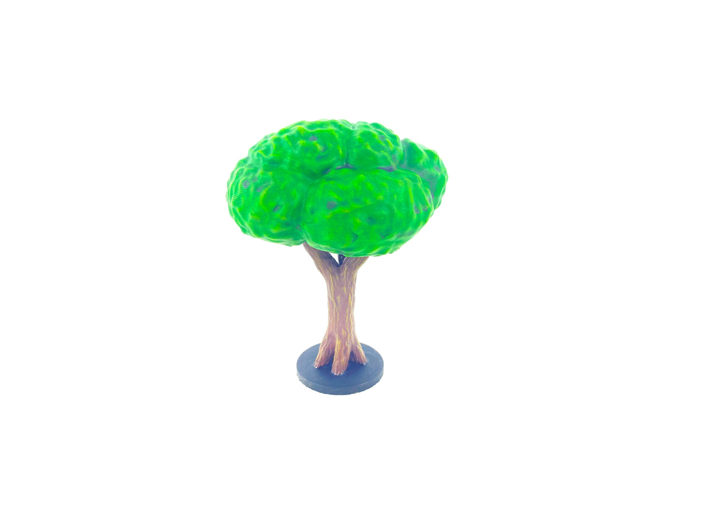 Bemalter Tabletop-Baum – fertig gestaltet für den Einsatz im Gelände