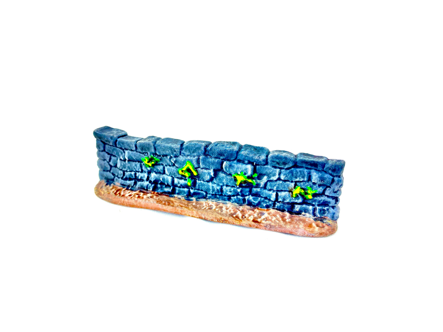 Bemalte Steinmauer – Mauer für Tabletop-Spiele (Rückansicht)