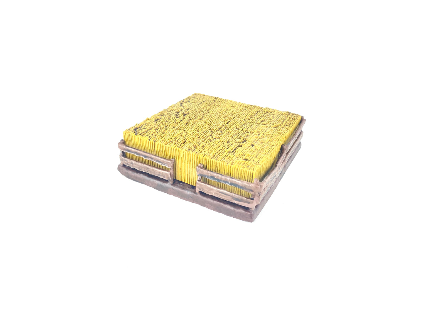 Modulares Weizenfeld bemalt für 28 mm Tabletop