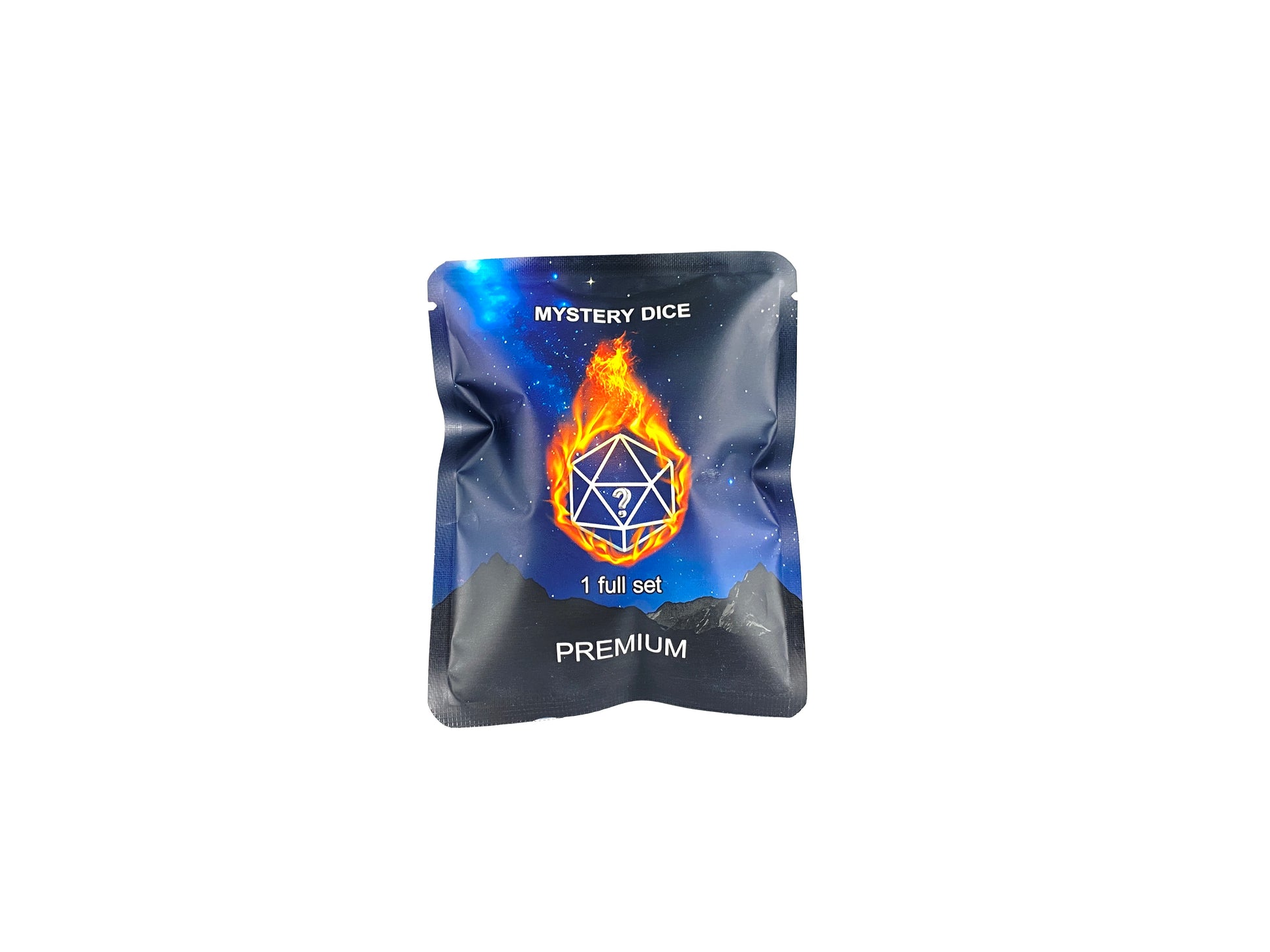 Verpacktes Mystery Dice Set – zufälliges Würfelset für D&D und TTRPGs
