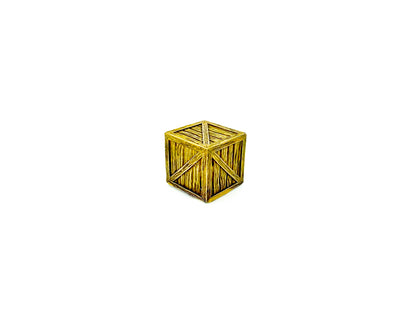 Bemalte Lagerkiste – Vorderseite – Tabletop Geländeobjekt