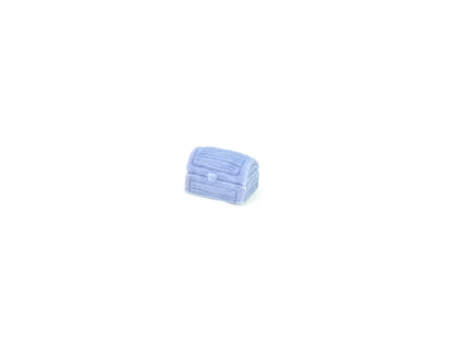 Unbemalte Truhe – Vorderseite – Tabletop Miniatur-Zubehör