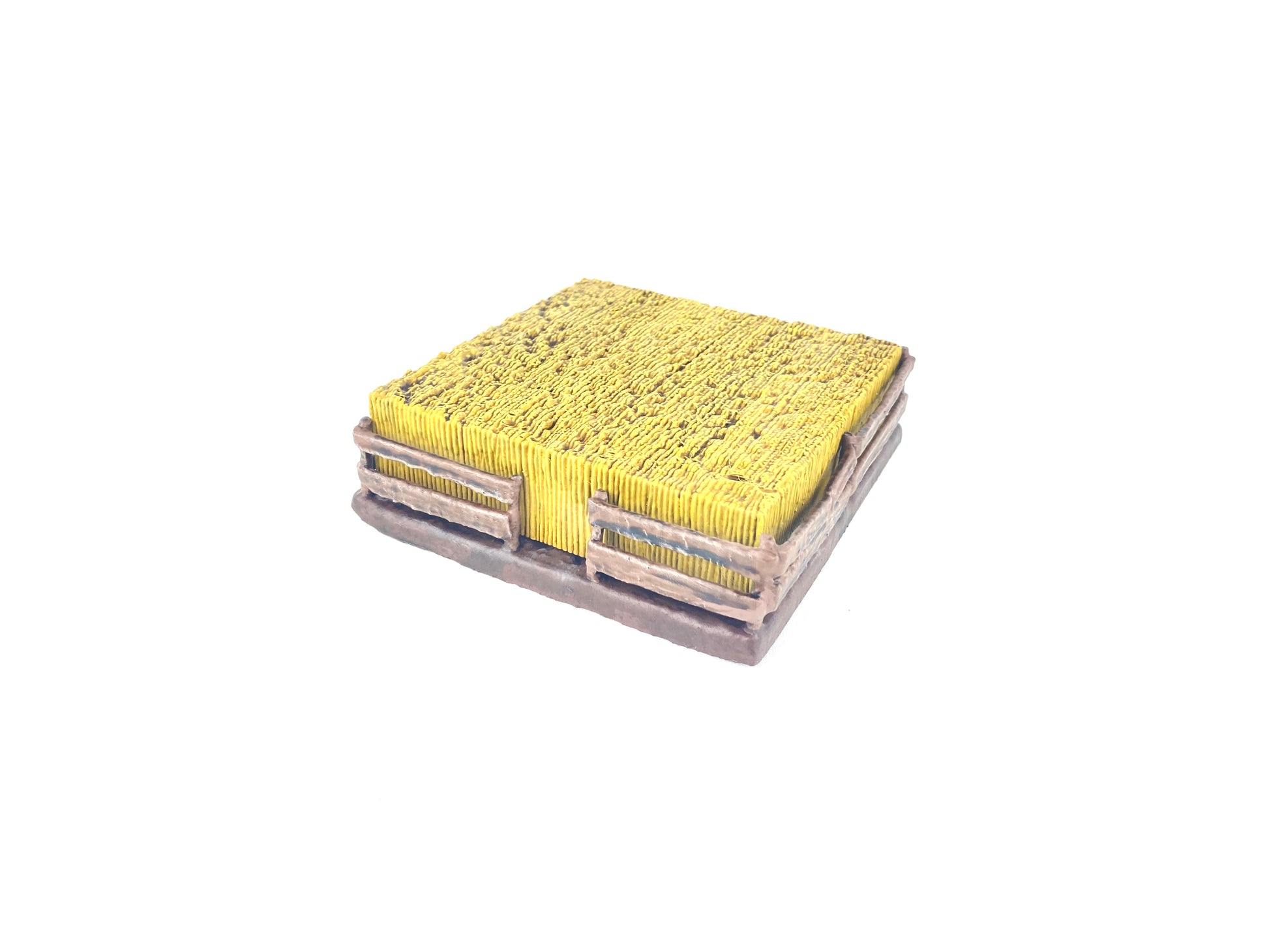 Modulares Weizenfeld bemalt für 28 mm Tabletop